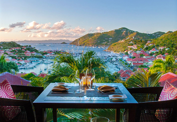 St Barts / St Barths Victoria Restaurant View